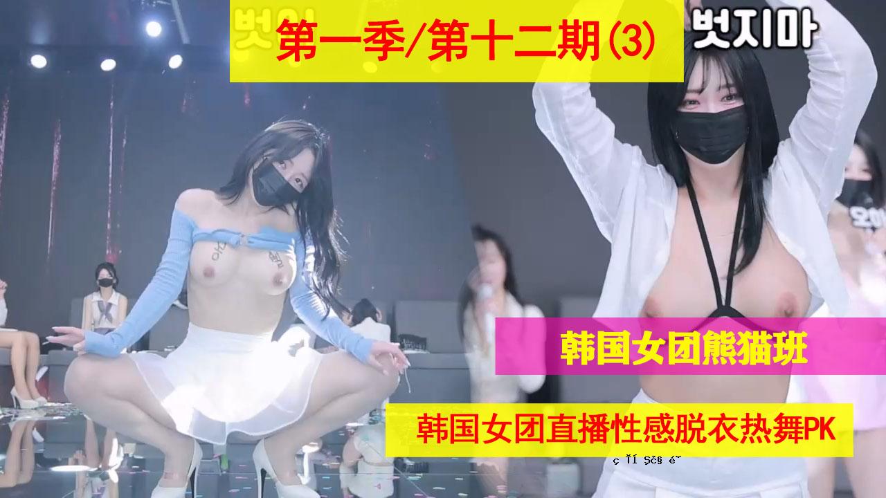 第1季第12季（3）；韩国女古装熊猫组合直播脱衣热舞
