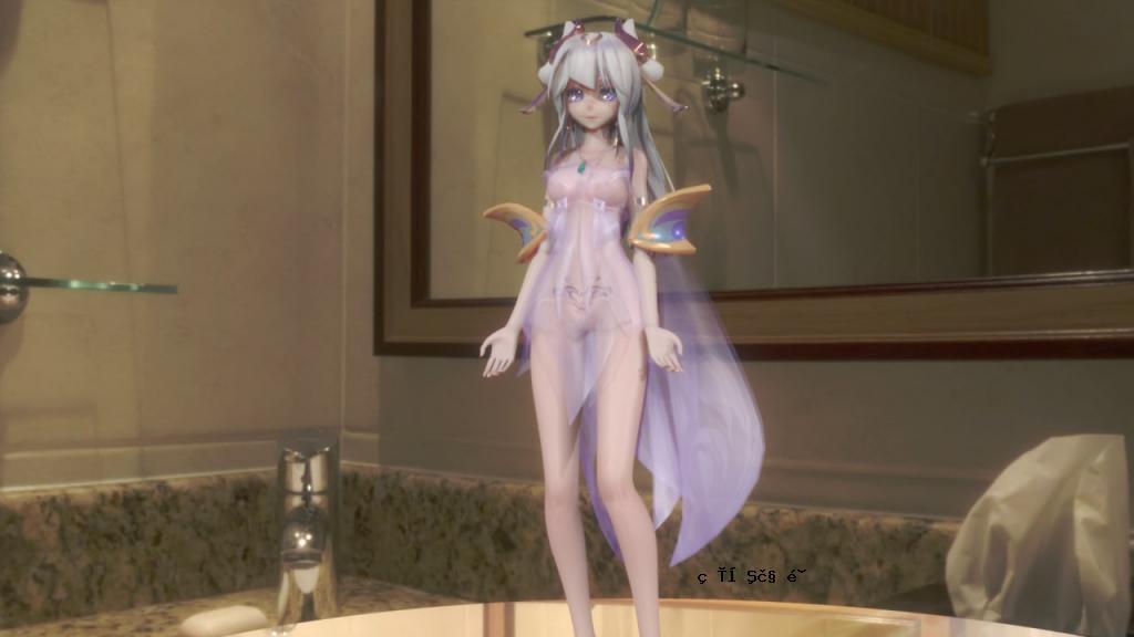 MMD02 不雅美腿嫦娥弱音神喻法